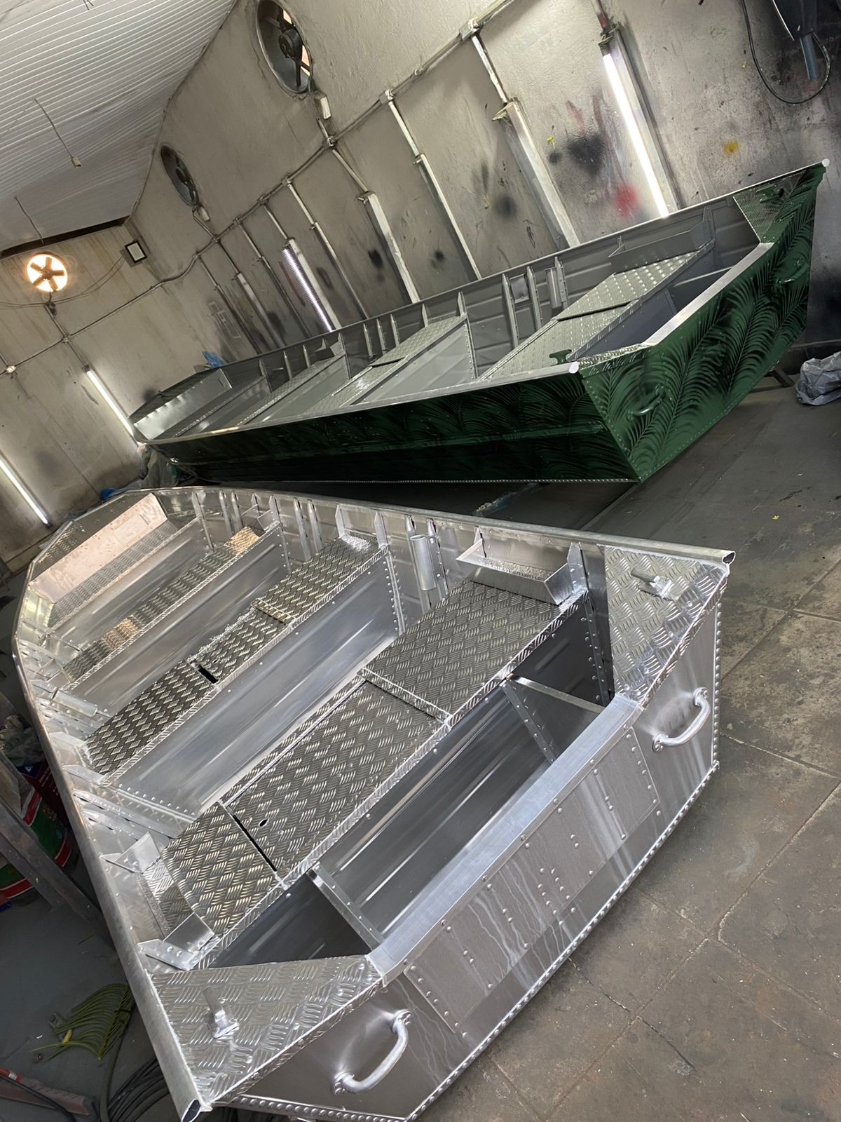Barco com acabamento premium